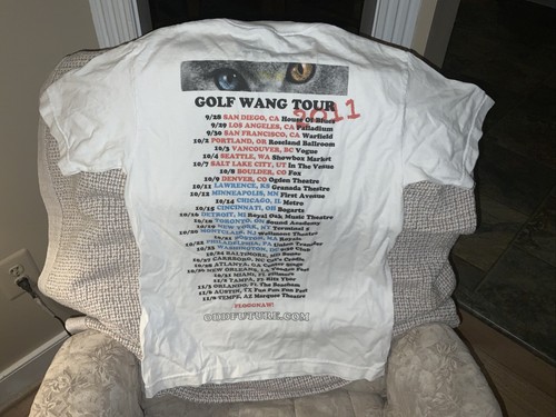 GOLF WANG Tシャツ Golf Wang 10 Year Anniversary Brown Logo T-Shirt Size XL NEW