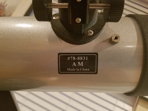 BUSHNELL NORTHSTAR 78-8831 TRACKING MOTORIZED TELESCOPE