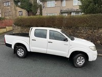 2010 Toyota Hilux DOUBLE CAB 2.5 D4-D MANUAL 4X4 WHITE PICK UP Diesel Manual