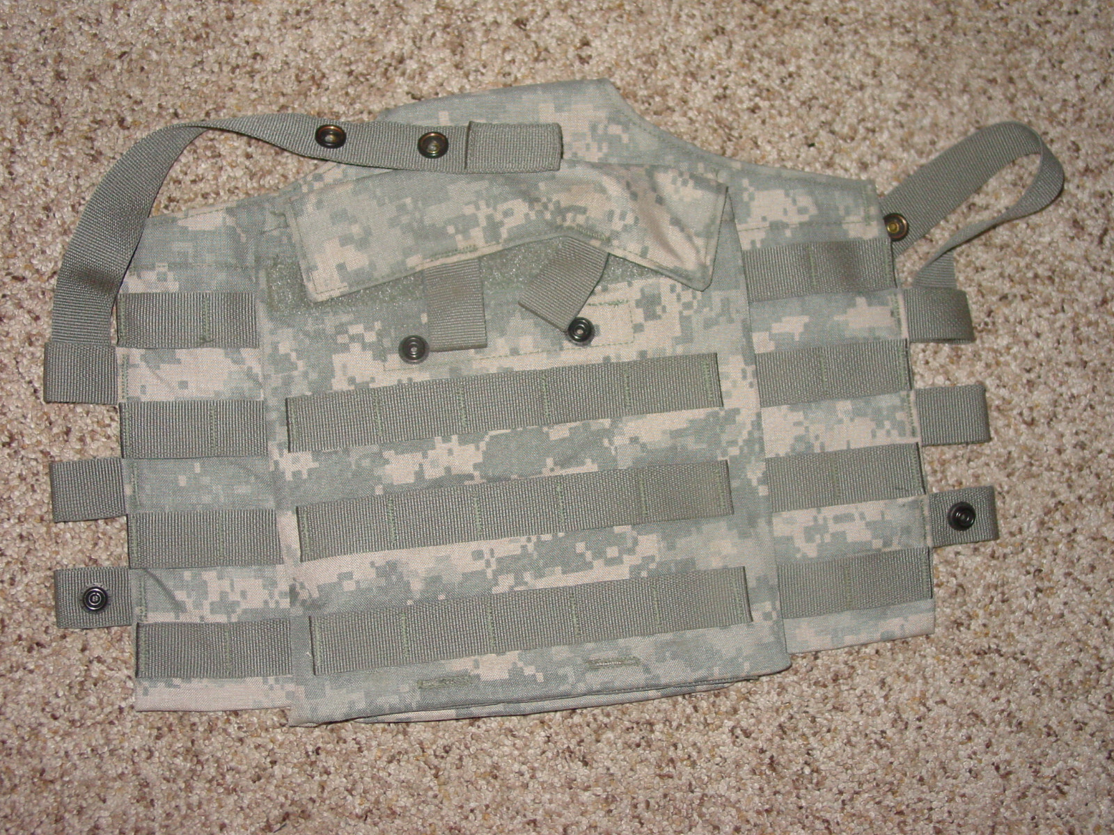 ACU PLATE CARRIER ENHANCED SIDE OUTERSHELL NSN 8470-01-536