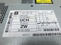 Opel Zafira B 05-11 Navigation Autoradio CD-Radio CD 30 MP3 Navi Delphi Grundig Entheiratet Opel Zafira B 05-11... Vorschau 4