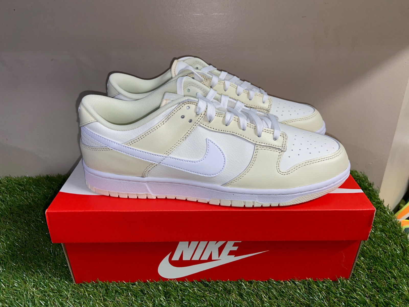 ☆人気【NIKE】NIKE DUNK LOW TWIST(W)☆22-26cm☆COCONUT MILK The Nike Dunk Low Twist Coconut Milk Sanddrift Releases
