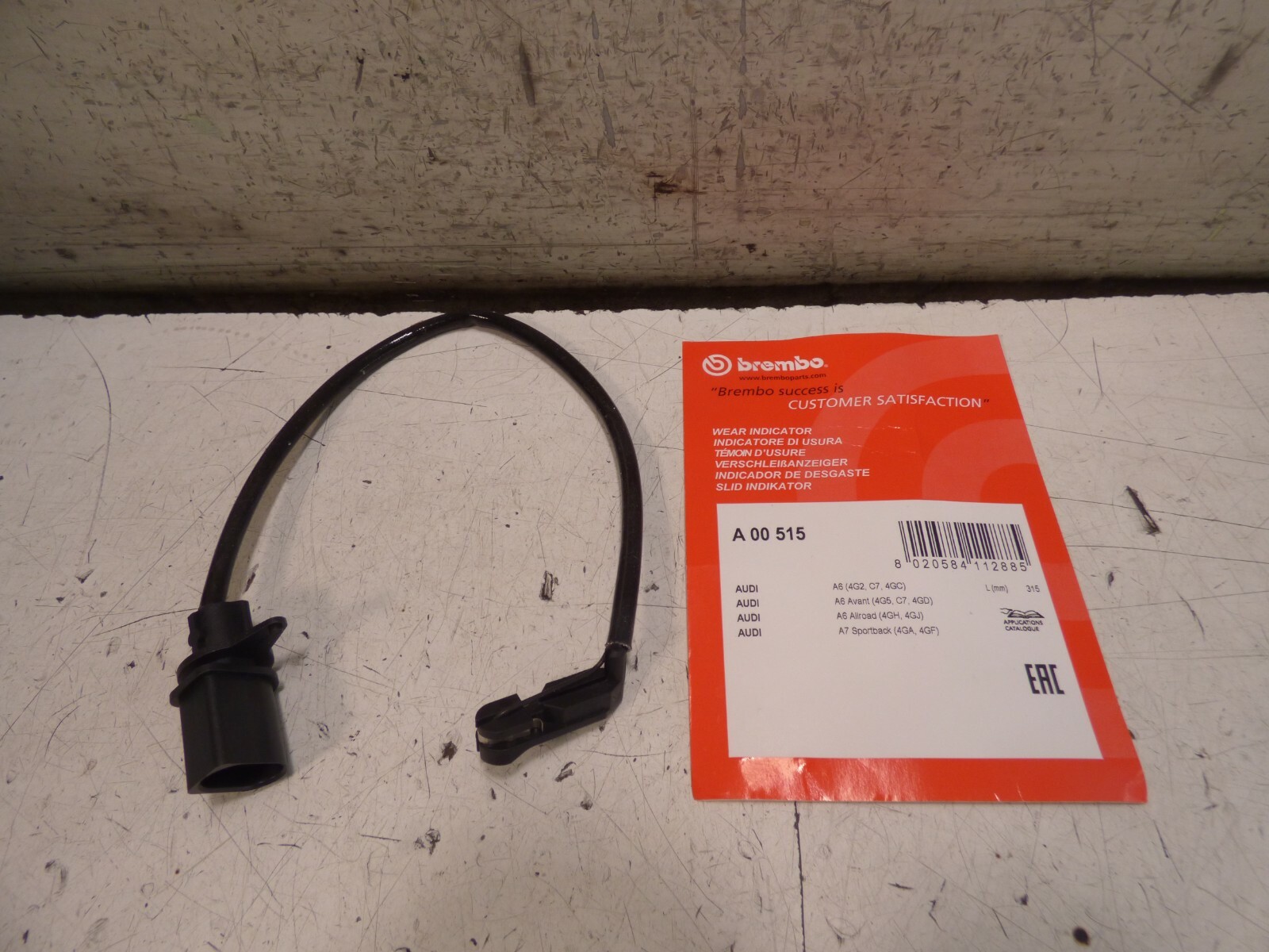 Sensore indicatore di usura AUDI NUOVO A00515