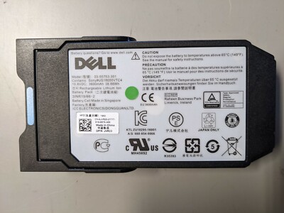  Dell Rechargeable Lithium Ion Battery Pack 03-55753-301 JVR23