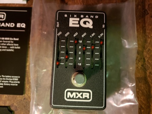 MXR M-109 six band EQ pedal. Free shipping