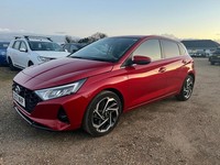 2021 HYUNDAI I20 PREMIUM MHEV RED SALVAGE DAMAGED REPAIR HYBRID CAT S LOGBOOK