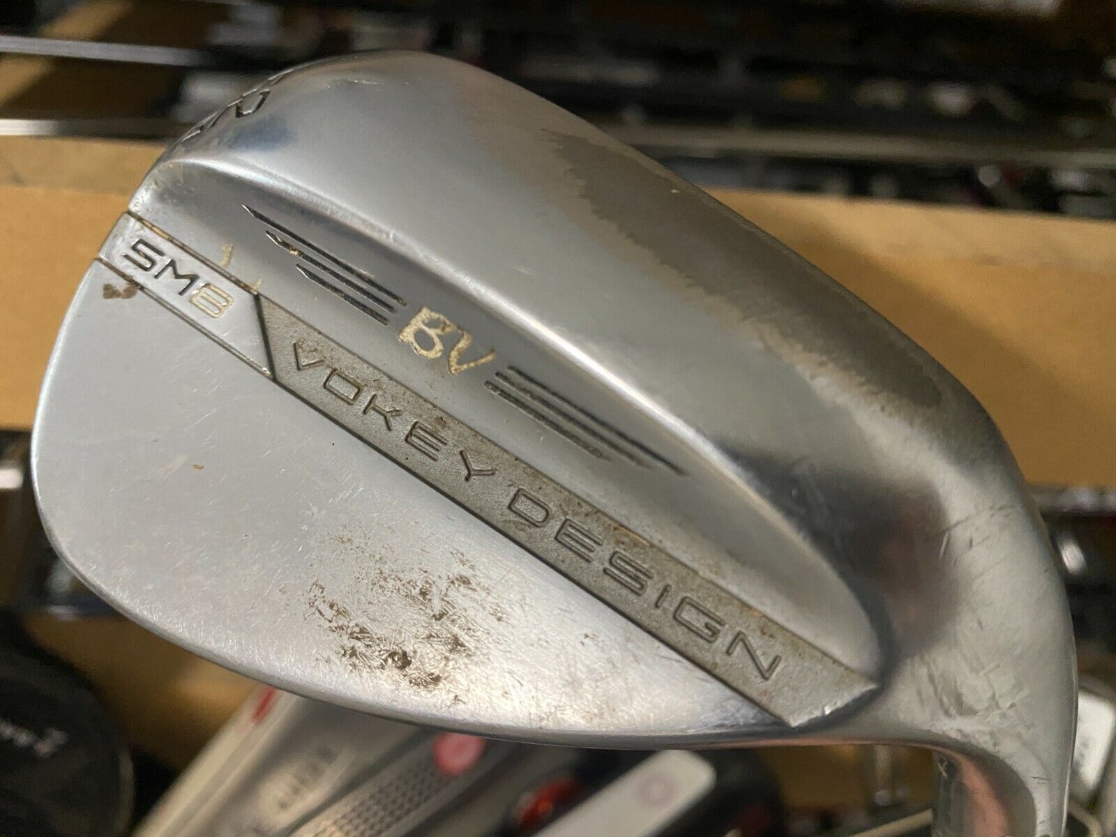 Titleist Vokey sm8 62* M Grind 8-b Wedge with Wedge Flex Titleist Vokey sm8 62* M Grind 8-b Wedge with Wedge Flex