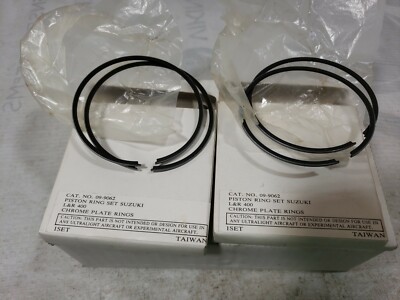 Snowmobile Piston Ring Set  09-9062 Suzuki XR400 xr 400 sm20 sm21 Yukon 1971-75