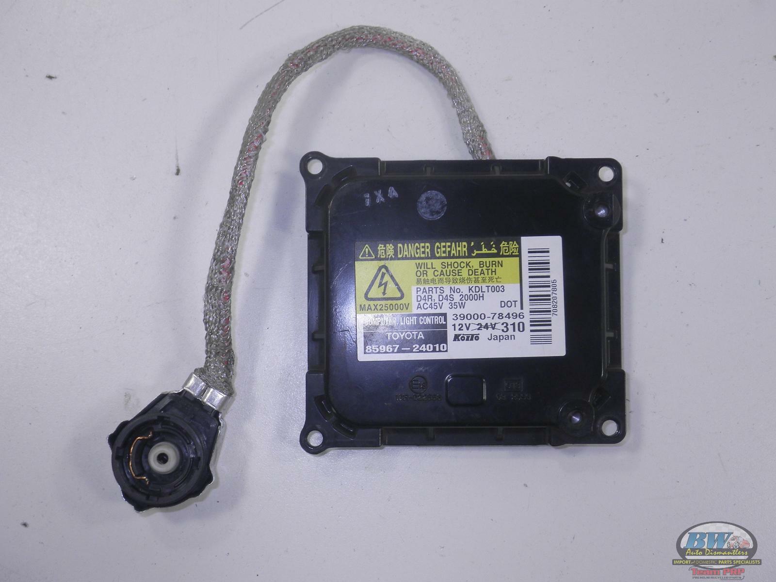 8596724010; TOYOTA PRIUS OEM Headlamp Xenon Ballast 200609 eBay