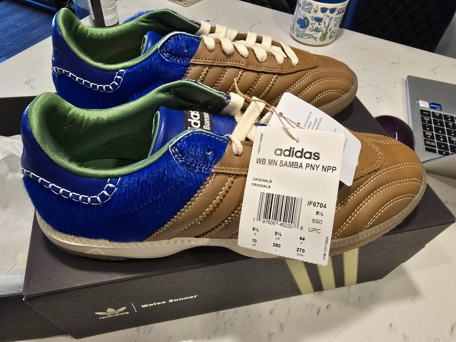 Adidas Wales Bonner x Samba Millennium Nappa Pack Brown