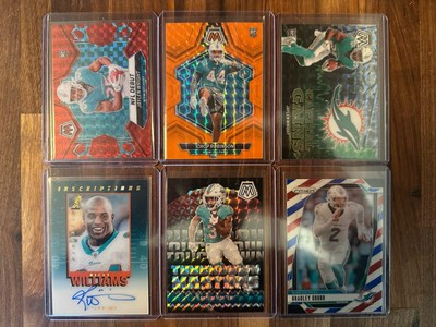 Miami Dolphin 2024 Lot Mosaic Numbered SSP Wright Chop Rookie 10 Cards
