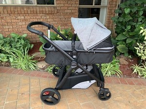 steelcraft savvi stroller grey melange