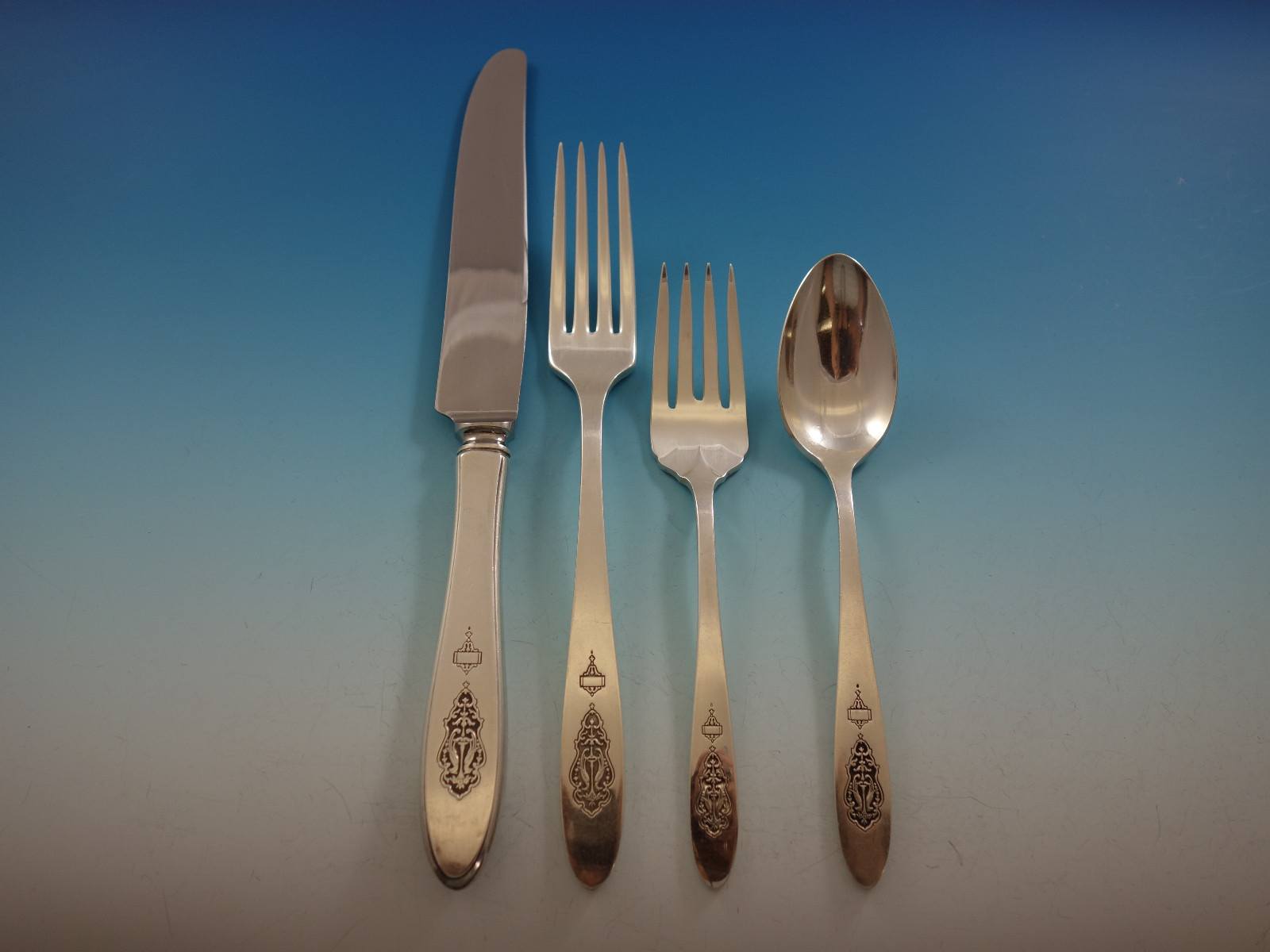 Bird of Paradise by Community Silverplate Flatware Set For 12 Service