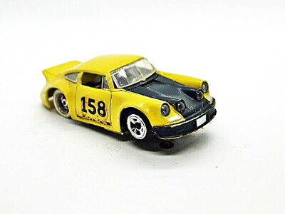 Tyco Pro Porsche Carrera Yellow/Black #158 Rare