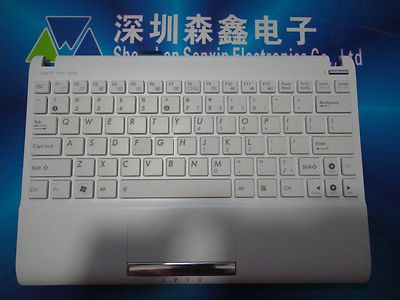 ASUS Eee pc 1025 1025C 1025CE US Keyboard 04G0A291KUS01-2 White Frame