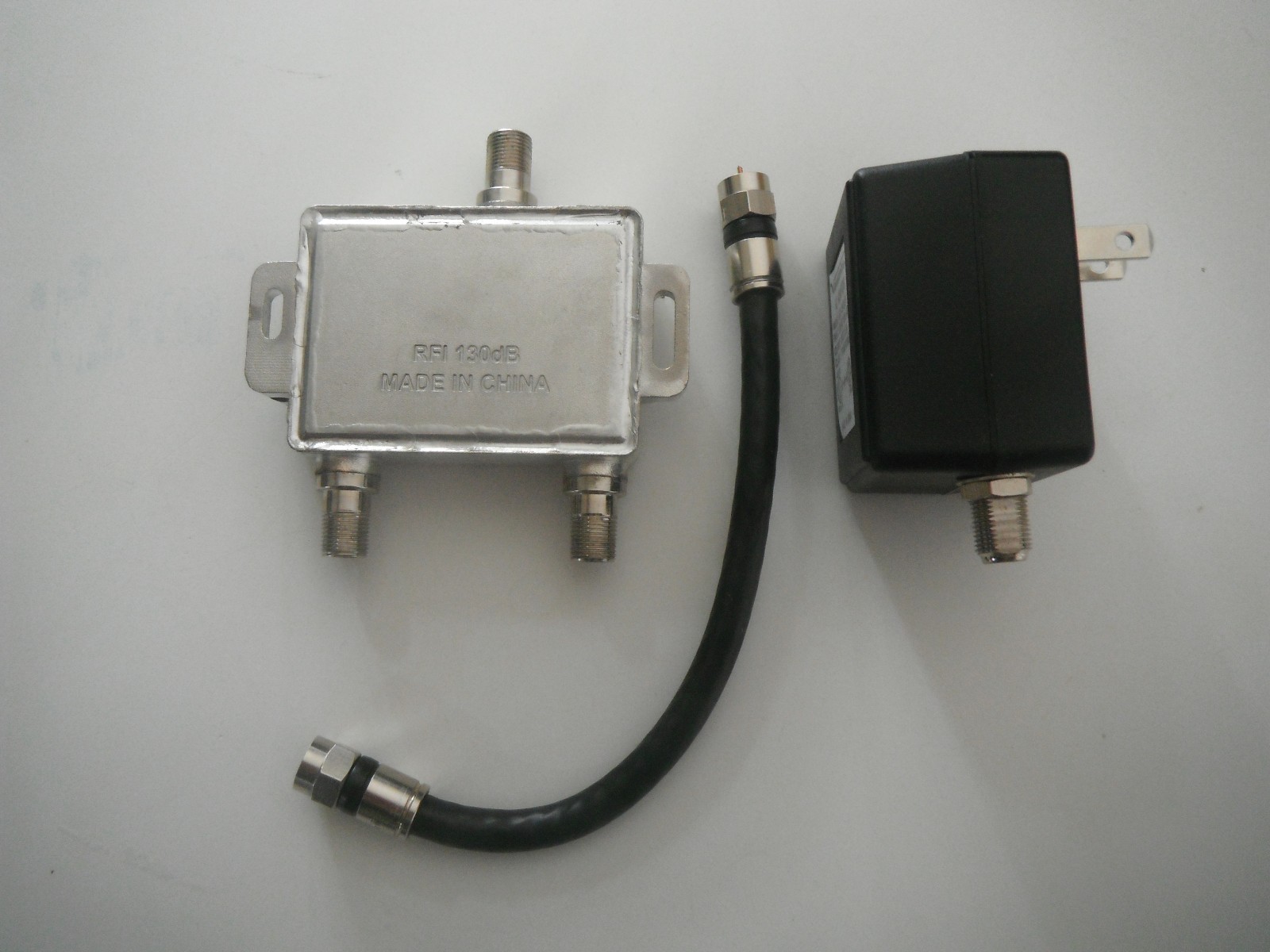 Viewsonics 1-Port ACTIVE RETURN Cable TV HDTV Signal Booster Amplifier FREE ShpN