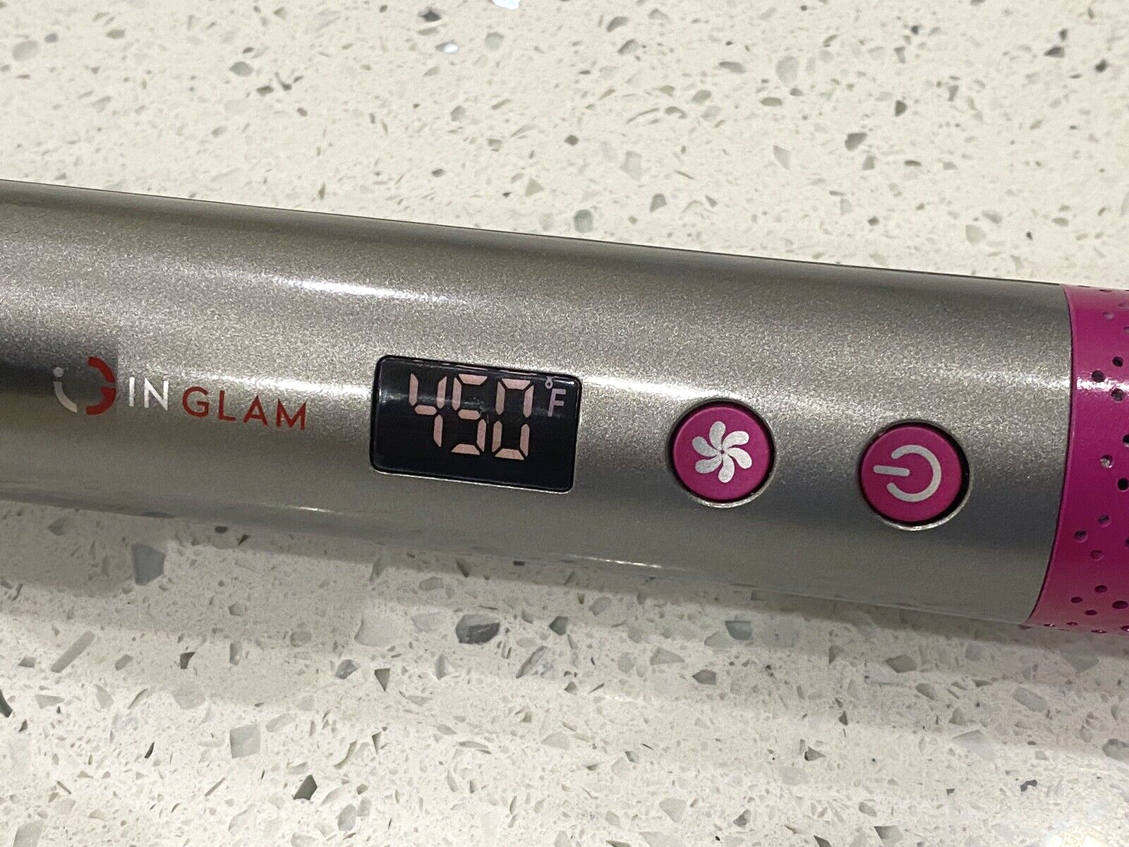 IG INGLAM 360° Airflow Styler Hair Straightener with Cooling Fan AUS-HS-IG01GY