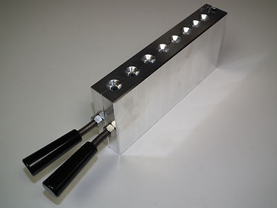 Saltwater Bank Sinker mold 2,4,6,8oz CNC Aluminum