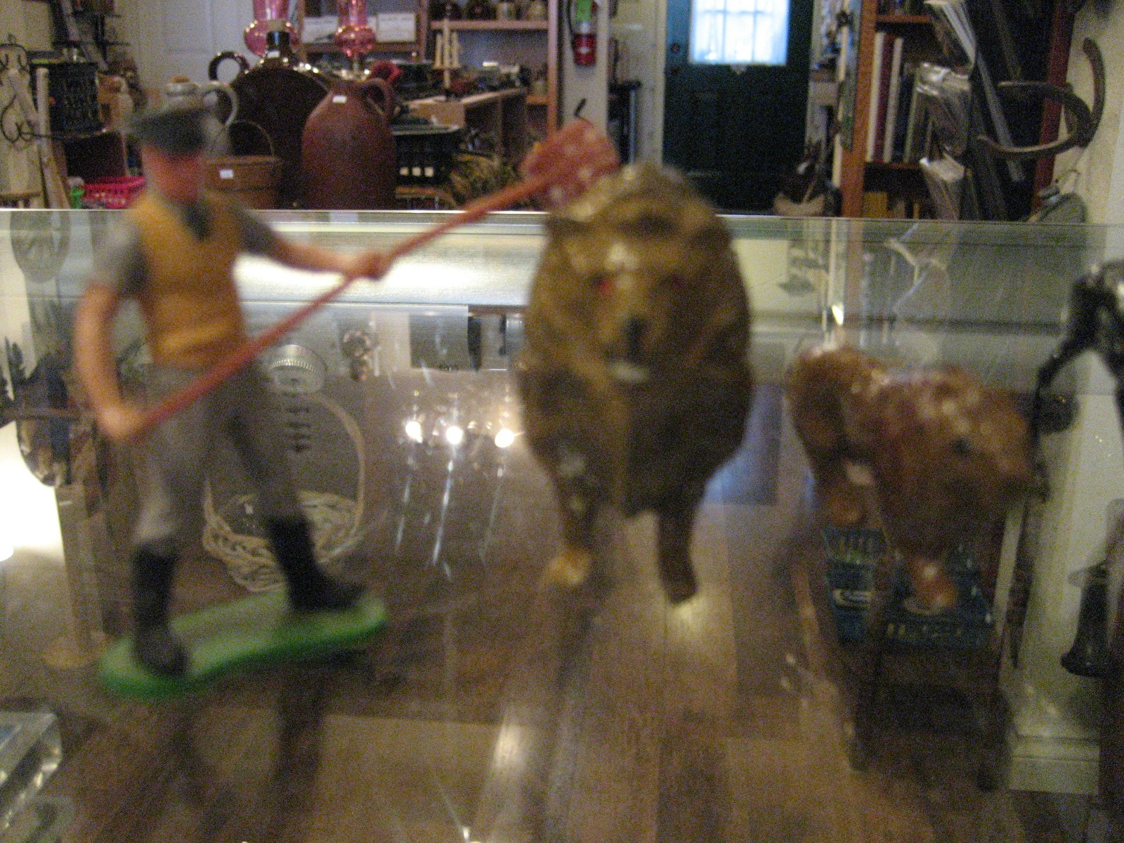 Vintage 54mm Zoo Figurines - 9 Pieces
