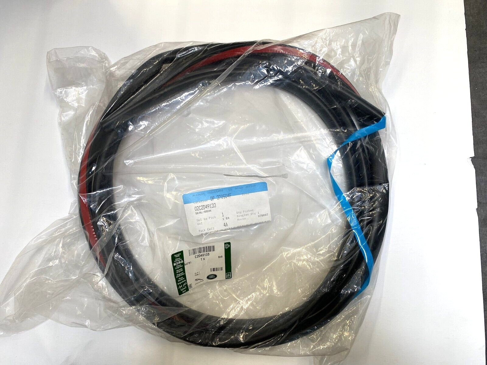 Genuine Jaguar Door Seal XJ 2010-2019 C2D49133 | eBay