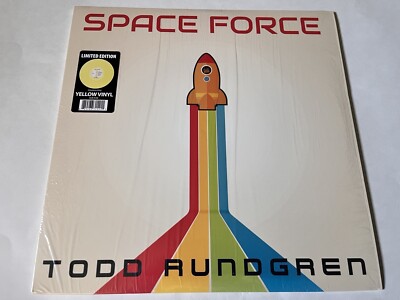 Todd Rundgren~Space Force~With Printed Inner Sleeve~NM Yellow Vinyl~Quick Ship