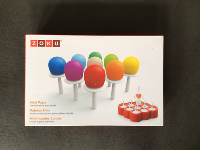 Zoku Mini Ice Pop Molds ice cream cute htf Homemade Popsicles New