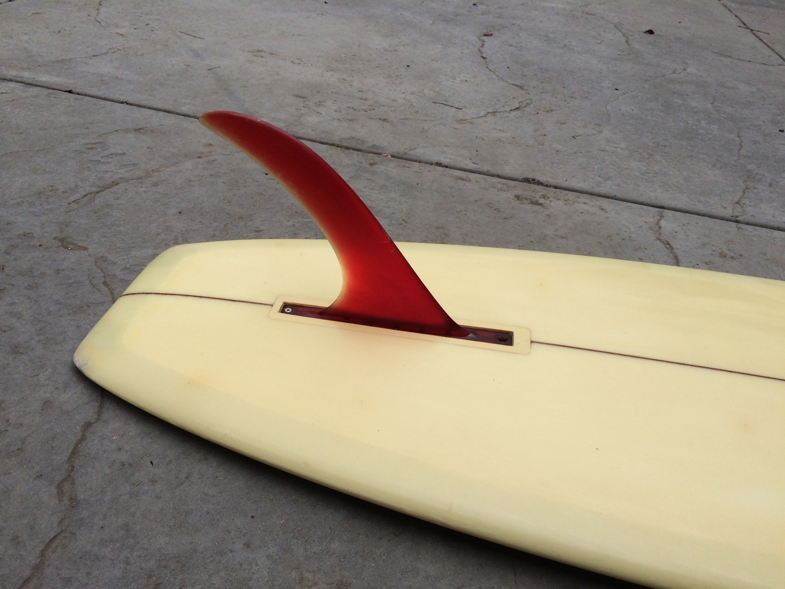Skip Frye Gordon and Smith G&S vintage surfboard single WAVEset Fin 1968-1969