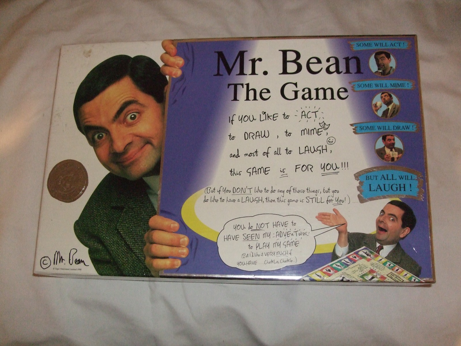 ミスタービーンのボードゲーム Mr Bean The Game-Tiger Television Limited 1998 | eBay