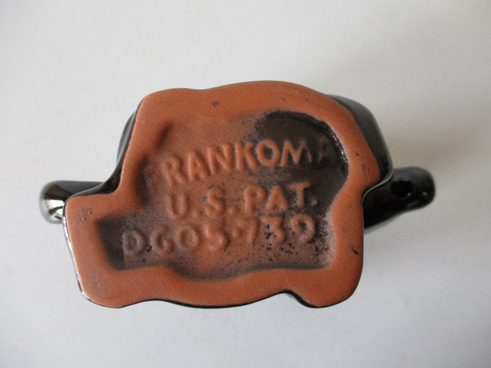 1988 Frankoma Democratic Political Donkey Mug Black