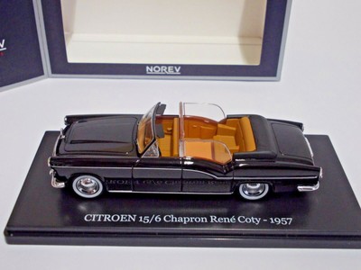 Norev 1:43 Citroen 15/6 Chapron Rene Coty -1957 Neuware in Ovp. SL228