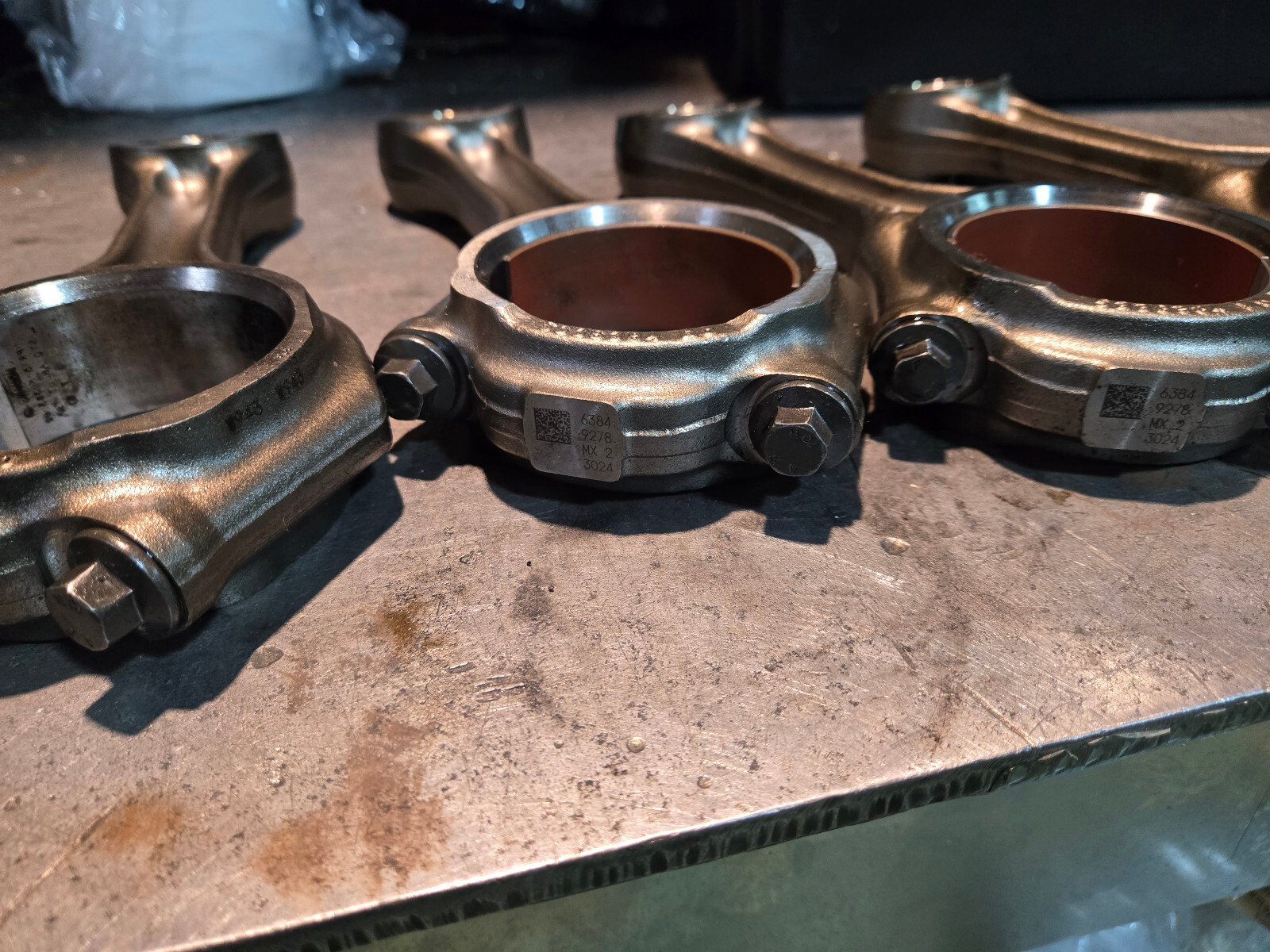 SET OF 6 - 6.7L CUMMINS 5336384 CONNECTING ROD 2019-2023 68447755AA - Picture 13 of 16