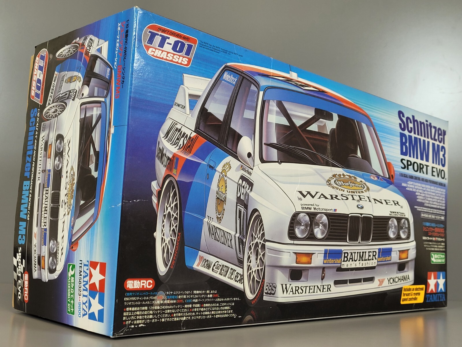 Rare New 2004 Tamiya 1/10 RC Schnitzer BMW M3 Sport Evo Rare New 2004 Tamiya 1/10 RC Schnitzer BMW M3 Sport Evo