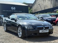 2005 BMW 6 Series 4.8 650i V8 Auto Euro 4 2dr CONVERTIBLE Petrol Automatic