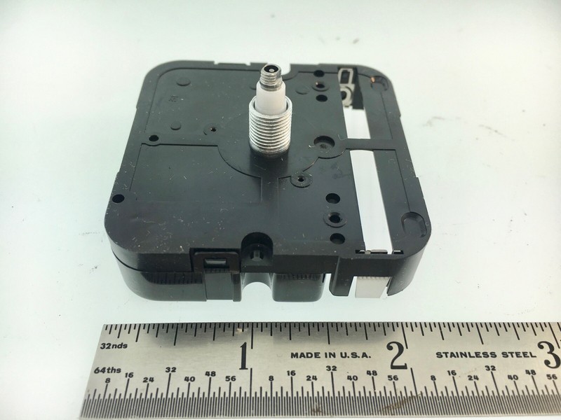 Takane Quartz Battery Clock Movement Short Shaft High Torque Made in USA
