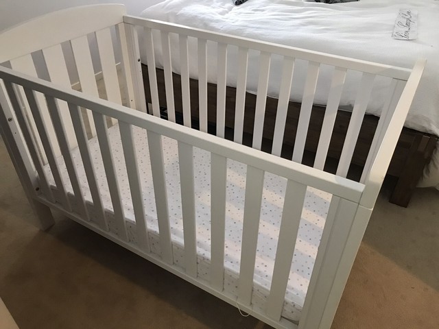 boori cot mattress baby bunting