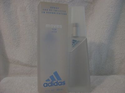 MOVES FOR HER by ADIDAS 1.0 OZ. BY COTY NIB