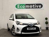 2017 Toyota Yaris 1.5 VVT-h Icon Hatchback 5dr Petrol Hybrid E-CVT Euro 6 (s/s) 