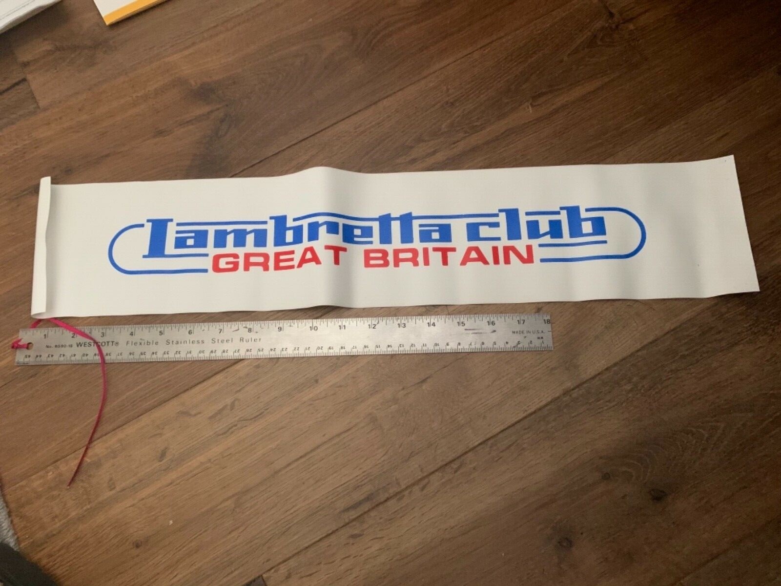 Lambretta scooter club great Britain banner 1980sのeBay公認海外通販｜セカイモン