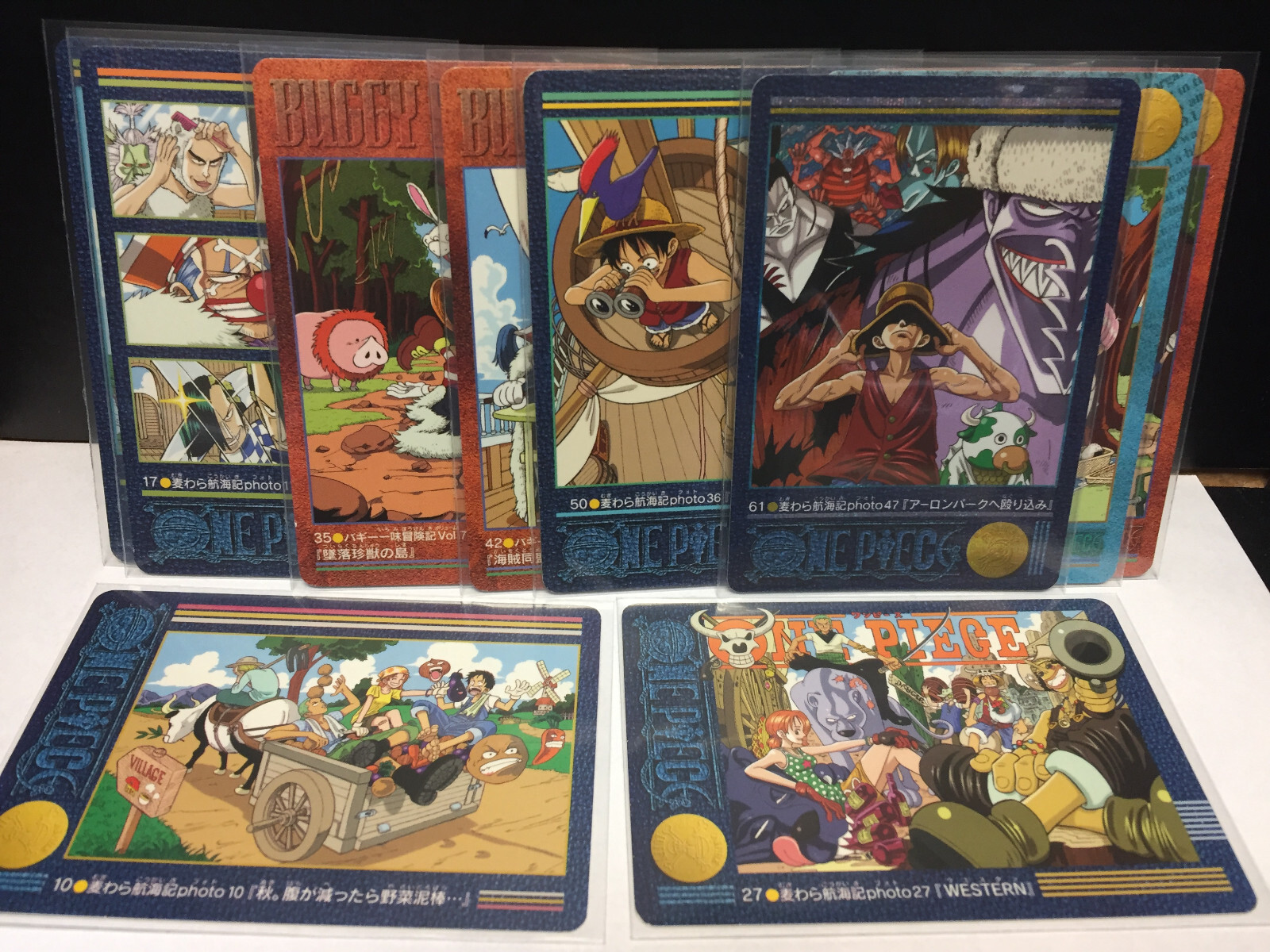 2000 Bandai Japanese One Piece Carddass Visual Adventure 2000 Bandai Japanese One Piece Carddass Visual Adventure