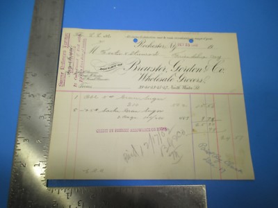 洋書　IN AUGUST COMPANY Vintage Oct 25 1902 Rochester New York Rieuster Gordon