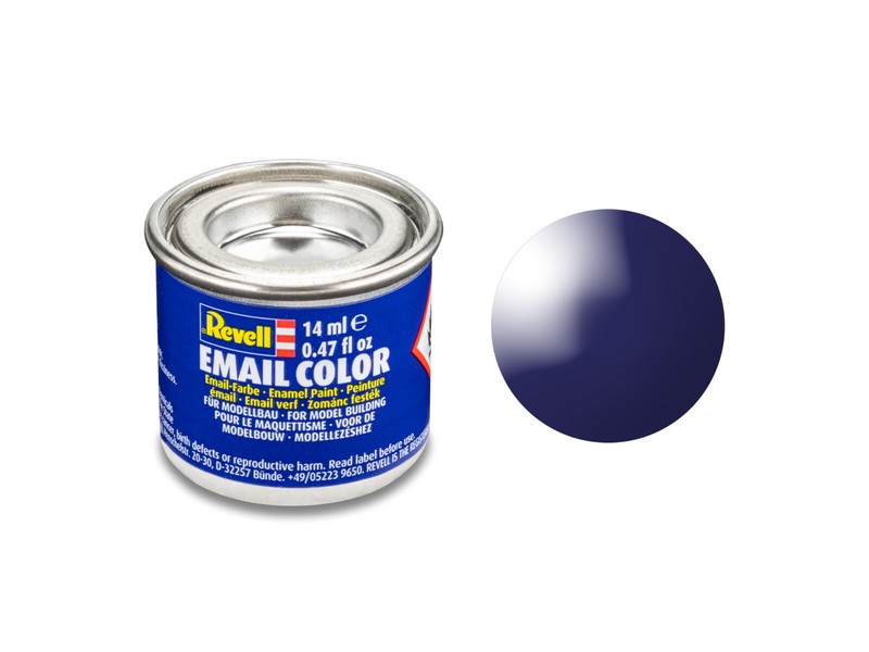 Revell	32154	Email Color Bleu Nuit Brillant, Ral 5022 (14 Ml)