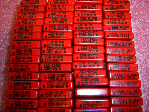 Qty 50 pcs Coto Technology 2332-12-020 RELAY REED DPST 500MA 12V RoHS Compliant
