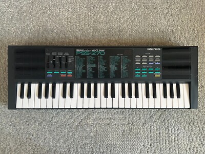 Vintage Yamaha PSS-270 Portasound Voice Bank Stereo Electronic Keyboard