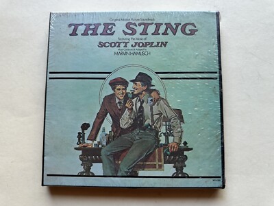 Marvin Hamlisch The Sting OST 7'' Cine Reel-To-Reel 7 ½ ips 4-Track Stereo SEALED
