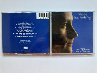 Hello, I Must Be Going! by Phil Collins (CD, Atlantic (Label) Germany Target CD