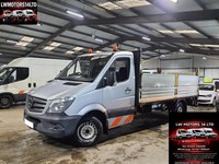 MERCEDES BENZ SPRINTER 313 CDI EXLWB 14FT DOUBLE ALLOY DROPSIDER 2015 65 REG