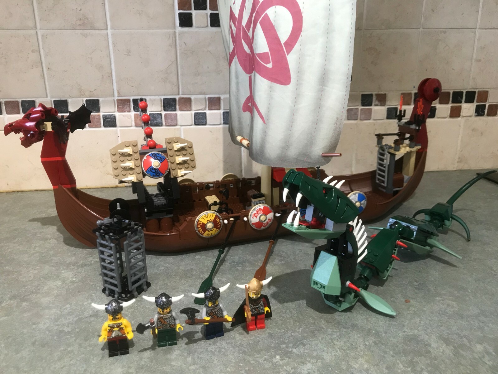 lego viking boat