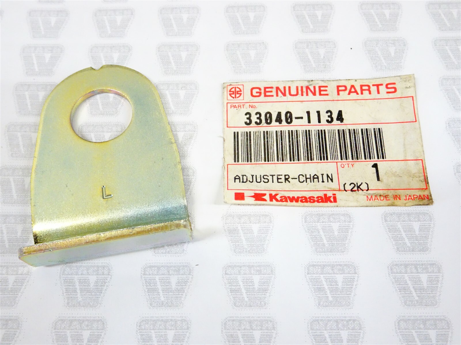 Kawasaki NOS NEW 33040-1134 Chain Adjuster ZX ZX600 ZX6