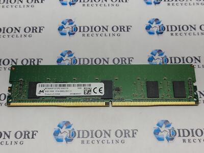 Micron 8gb DDR4 Server RAM 2666 MHz 1rx8 MTA9ASF1G72PZ-2G6, SKU 12465
