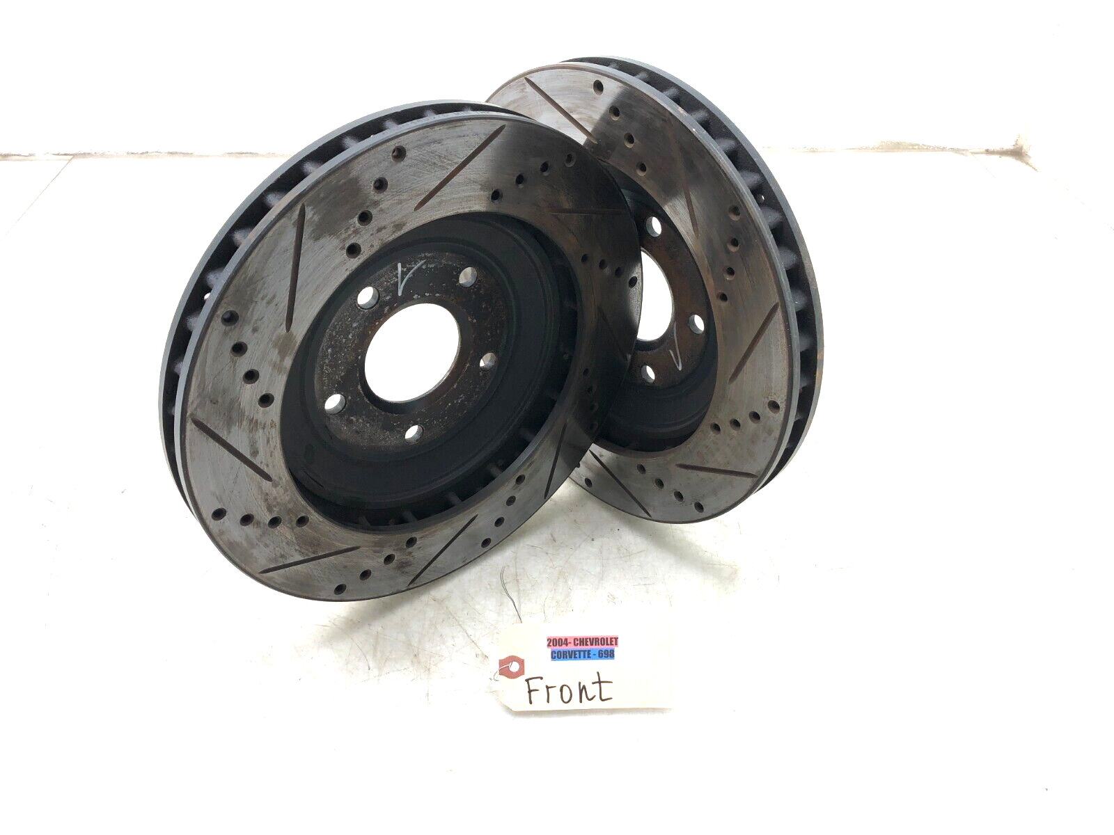1997-2004 CORVETTE C5 FRONT DISC BRAKE ROTORS OEM